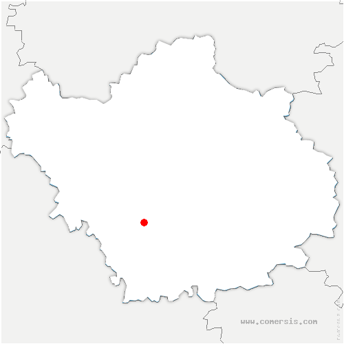 carte de localisation de Connantray-Vaurefroy