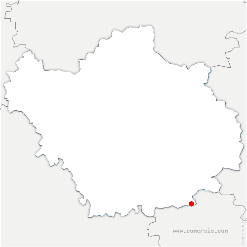 carte de localisation de Drosnay