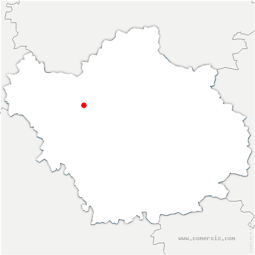 carte de localisation d'Échemines