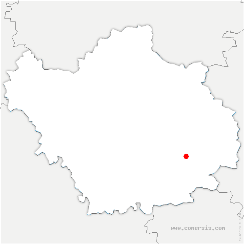 carte de localisation de Éguilly-sous-Bois