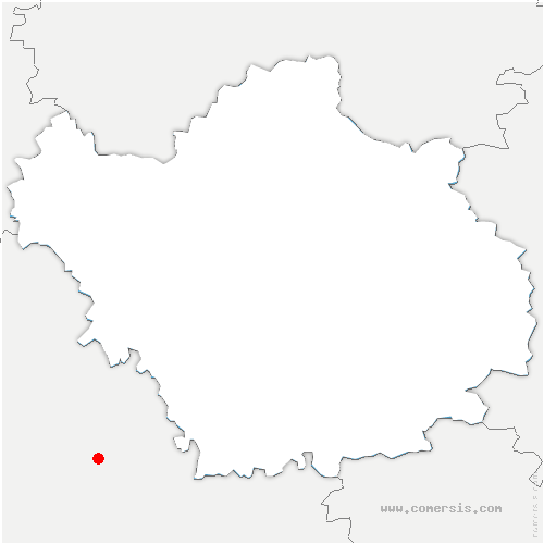 carte de localisation d'Esclavolles-Lurey