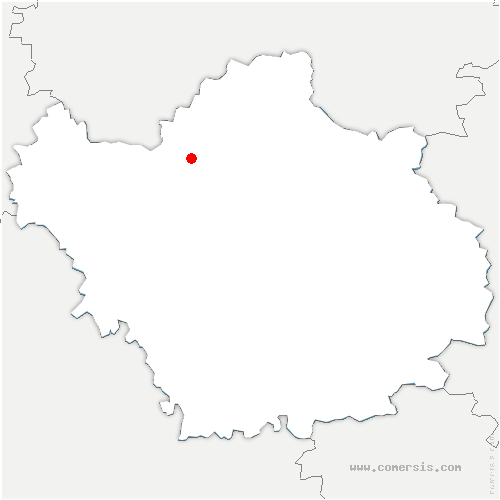 carte de localisation de Flammerécourt