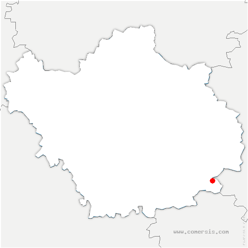 carte de localisation de Fontette