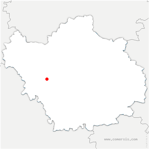 carte de localisation de Fontvannes