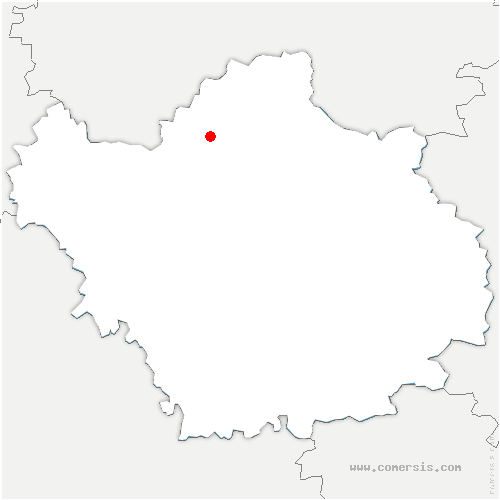 carte de localisation de Fronville