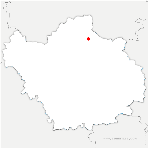 carte de localisation de Germay