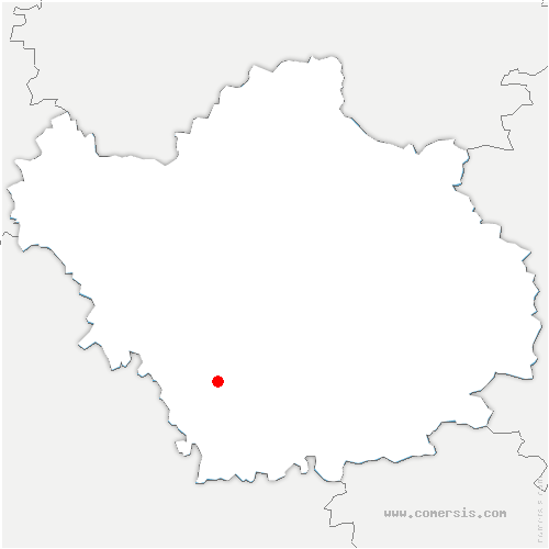 carte de localisation de Gourgançon