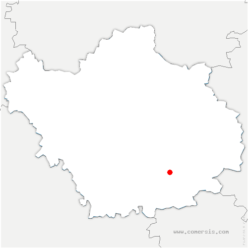 carte de localisation de Huiron