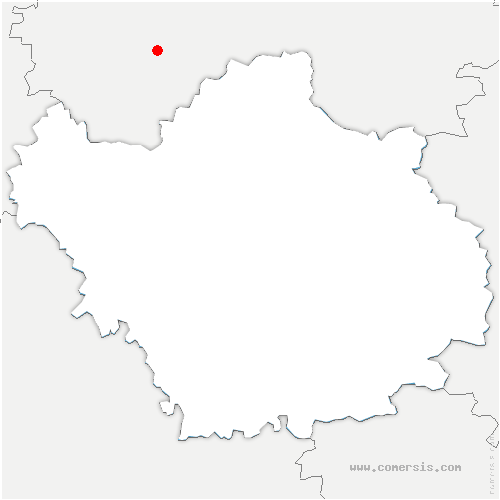 carte de localisation d'Humbécourt