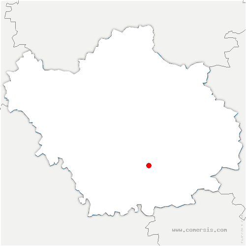 carte de localisation de Jully-sur-Sarce