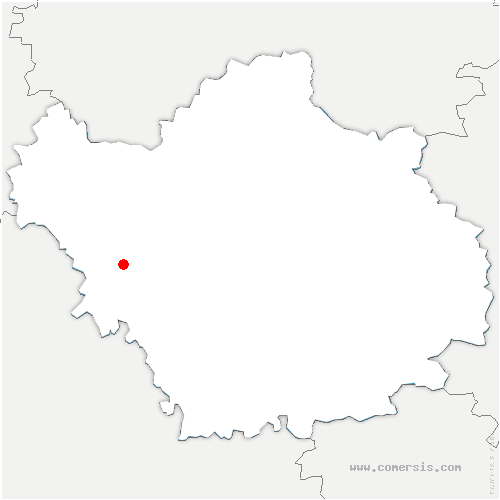 carte de localisation de Laferté-sur-Aube