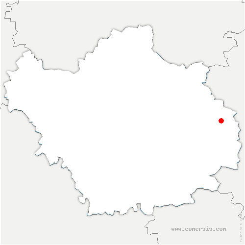 carte de localisation de Lévigny