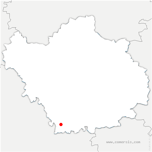 carte de localisation de Lignières