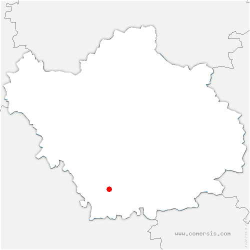 carte de localisation de la Loge-Pomblin