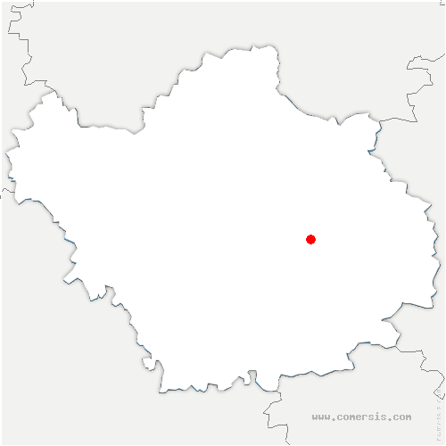 carte de localisation de Loge-aux-Chèvres