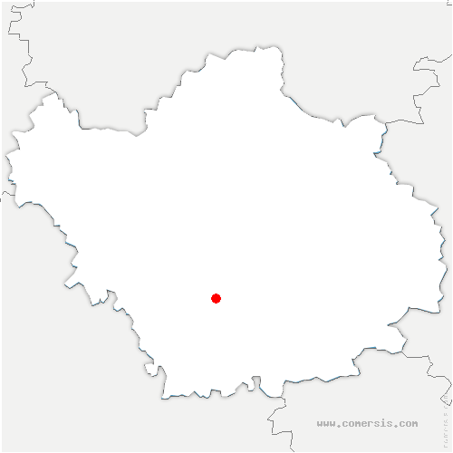 carte de localisation de Longeville-sur-Mogne