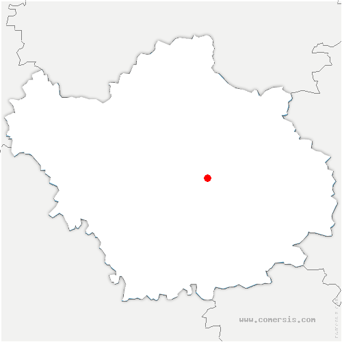 carte de localisation de Lusigny-sur-Barse