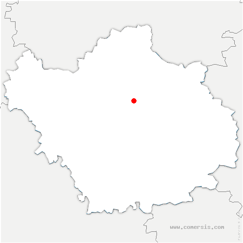 carte de localisation de Luyères