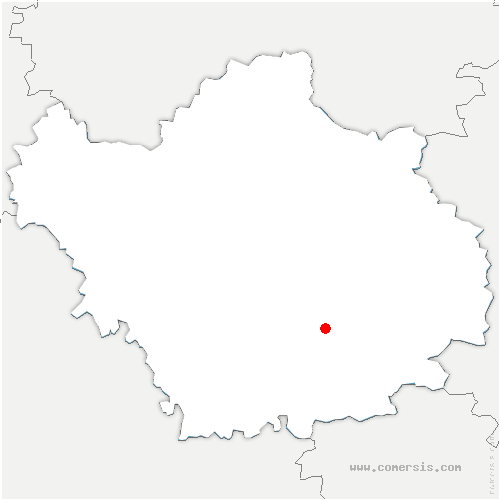 carte de localisation de Maisons-en-Champagne