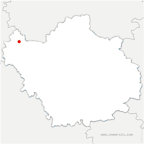 carte de localisation de Marnay-sur-Seine