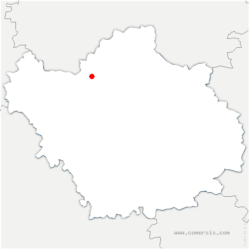 carte de localisation de Méry-sur-Seine