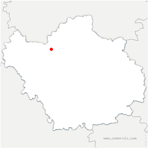 carte de localisation de Mesgrigny