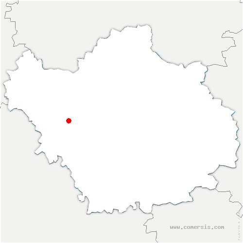 carte de localisation de Mesnil-Saint-Loup
