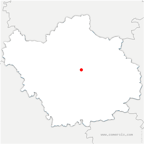 carte de localisation de Mesnil-Sellières