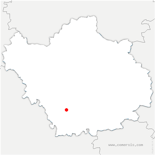 carte de localisation de Montépreux