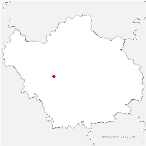 carte de localisation de Montgueux