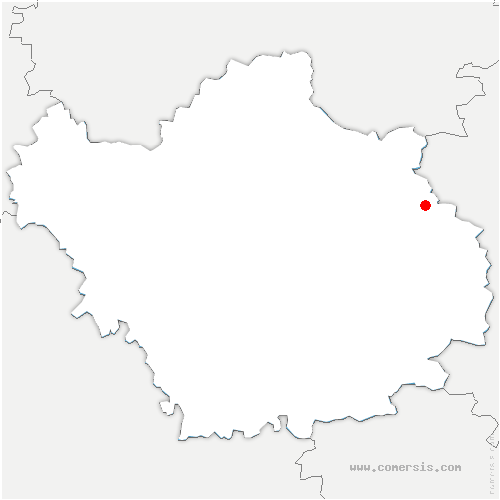 carte de localisation de Morvilliers