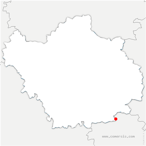 carte de localisation de Mussy-sur-Seine