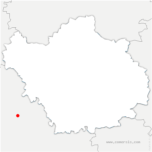 carte de localisation de Nesle-la-Reposte