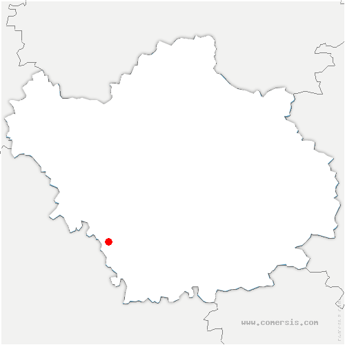 carte de localisation d'Ognes