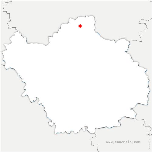 carte de localisation de Paroy-sur-Saulx