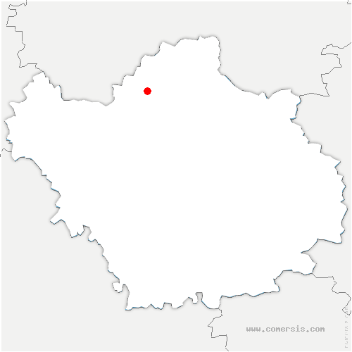 carte de localisation de Rhèges