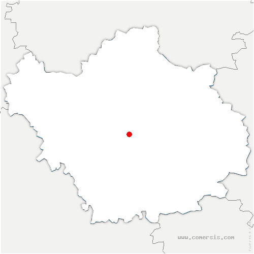 carte de localisation de Rouilly-Saint-Loup
