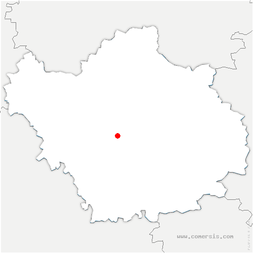 carte de localisation de Saint-André-les-Vergers