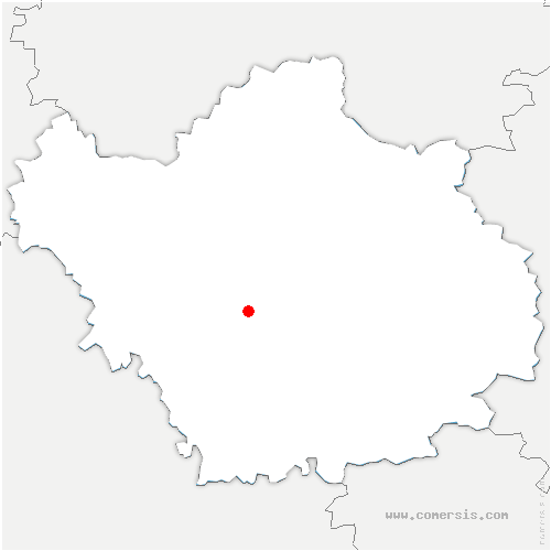 carte de localisation de Saint-Léger-près-Troyes