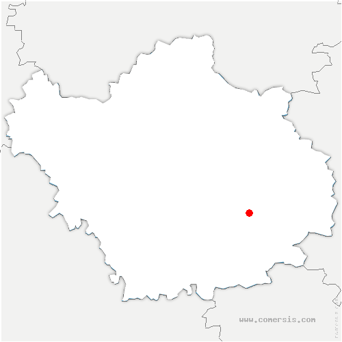 carte de localisation de Saint-Lumier-en-Champagne