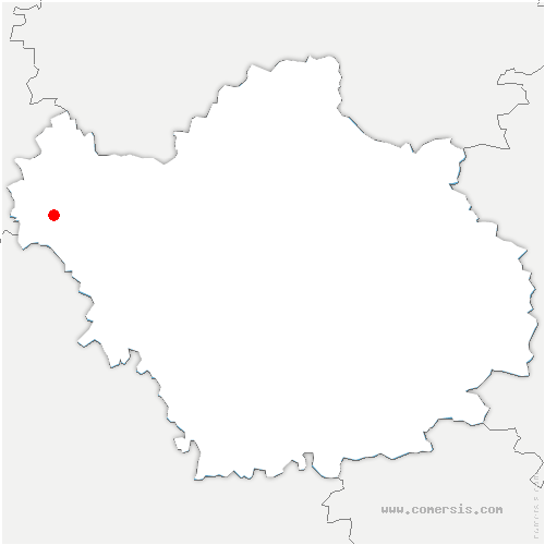 carte de localisation de Soligny-les-Étangs