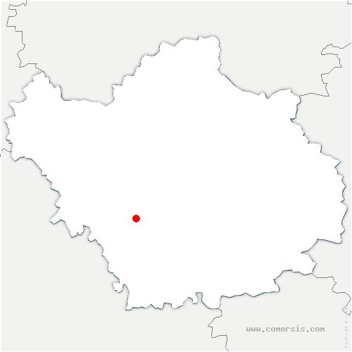 carte de localisation de Souligny