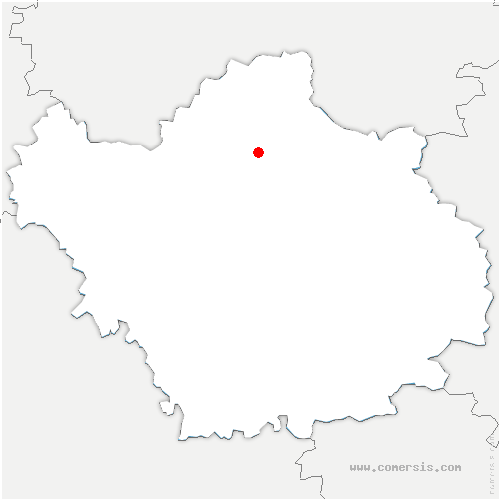 carte de localisation de Torcy-le-Grand
