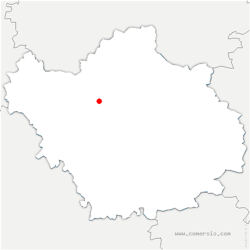 carte de localisation de Villacerf