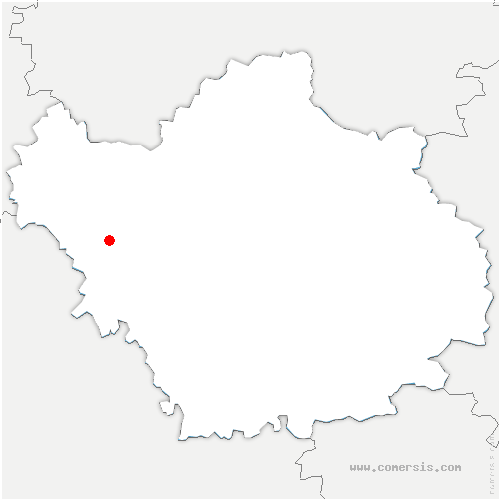 carte de localisation de Villadin