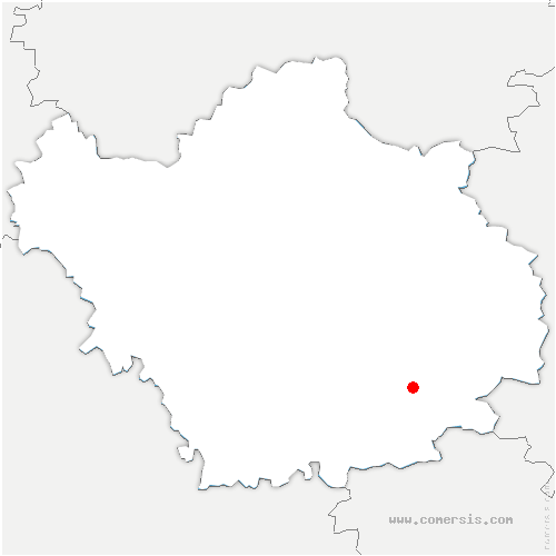carte de localisation de Ville-sur-Arce