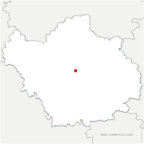 carte de localisation de Villechétif