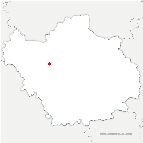 carte de localisation de Villeloup