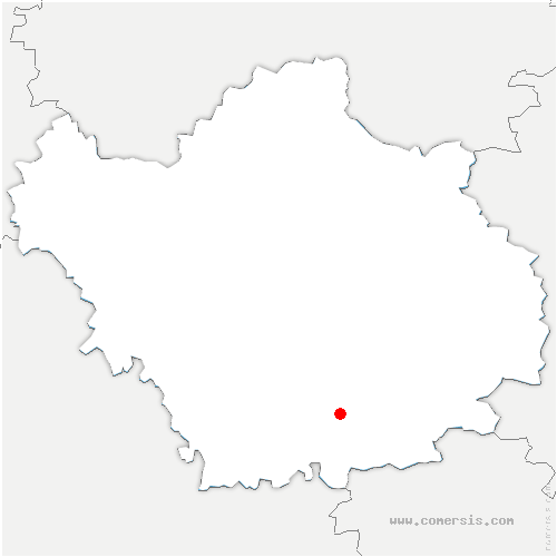carte de localisation de Villiers-sous-Praslin