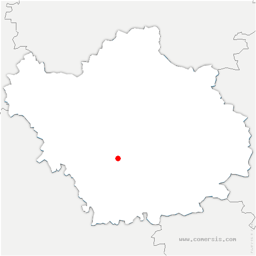 carte de localisation de Villy-le-Maréchal